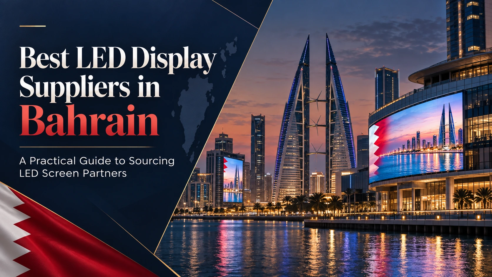 LED Display Suppliers in Bahrain for Fixed Projects and Live Events