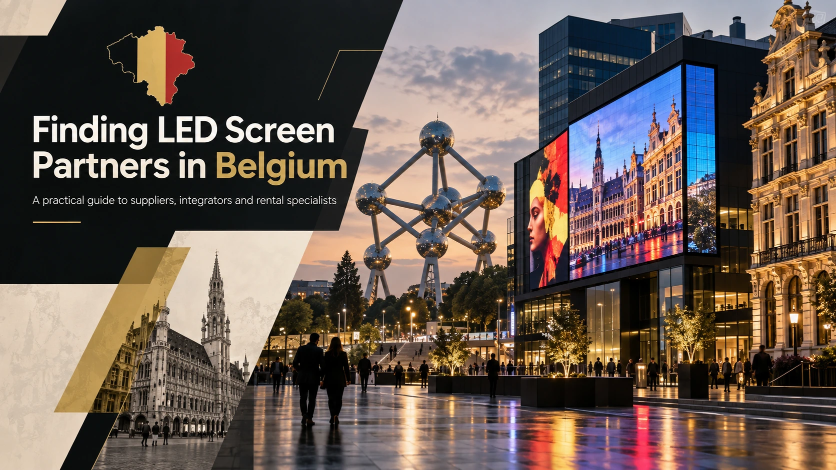 Belgium’s LED Display Supply Network for Permanent Installations Events and Professional AV