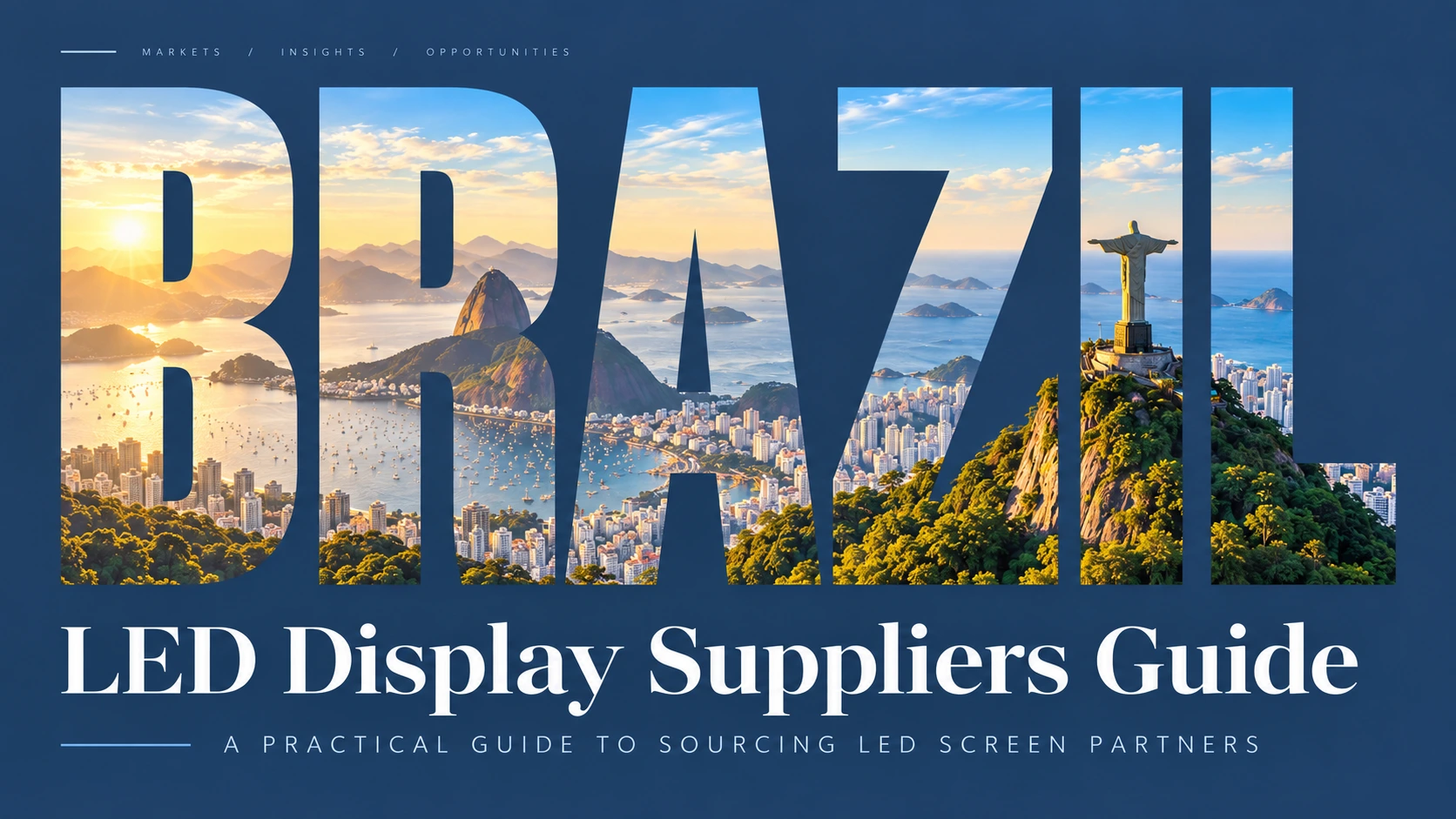 LED Display Suppliers Across Brazil for Fixed Installations Events and Digital Media