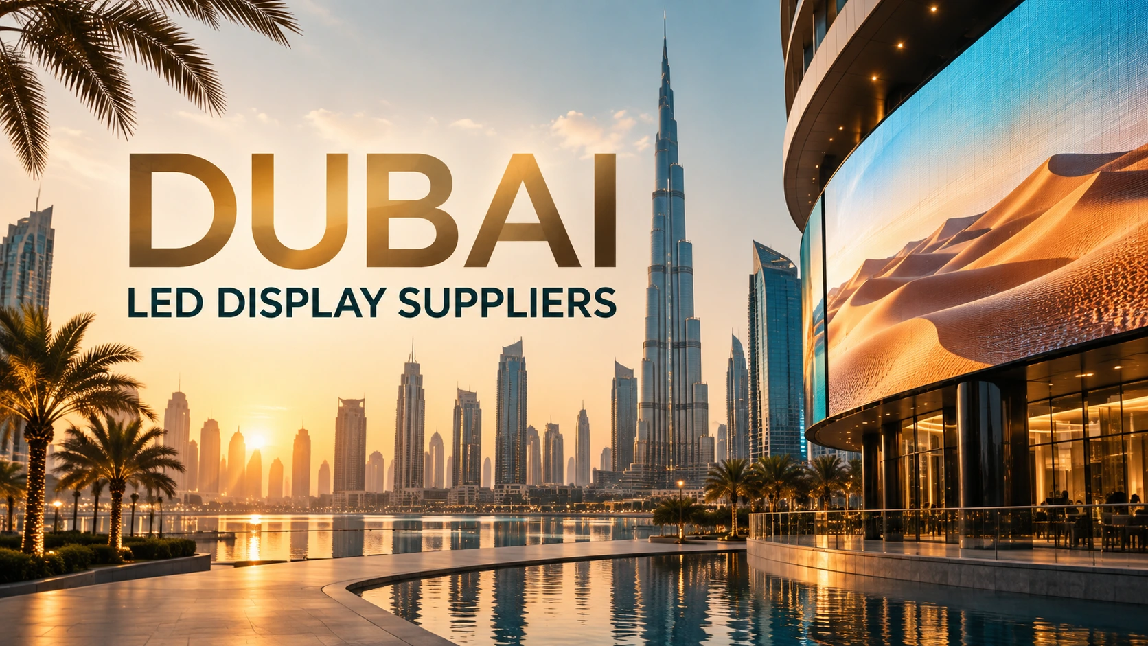 30 LED Display Suppliers for Fixed Rental and Creative Projects in Dubai