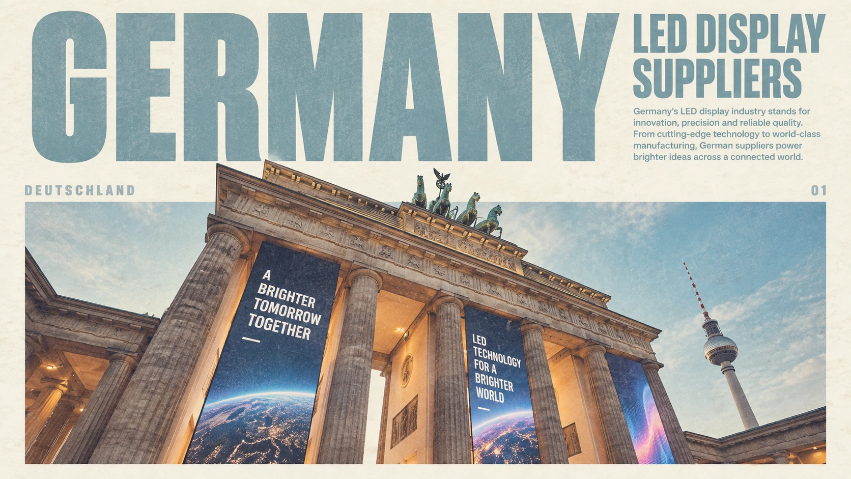 Sourcing LED Displays in Germany Across Manufacturing Integration and Rental