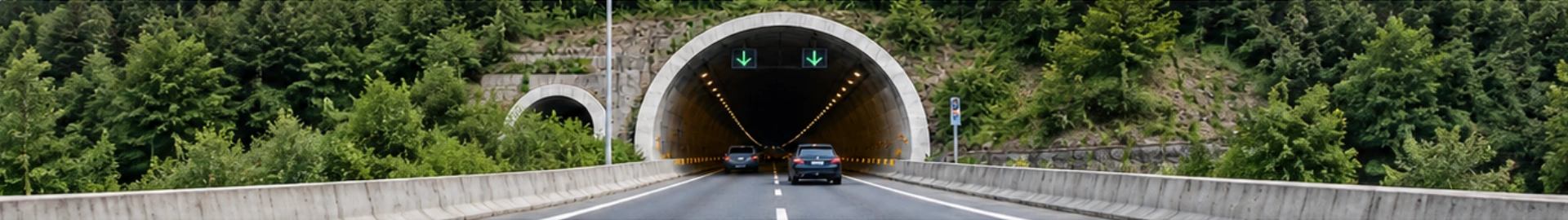 Tunnel Entrance Ultrawide Demonstration