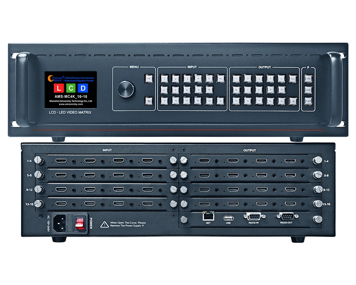 UHD Video Matrix 16x16