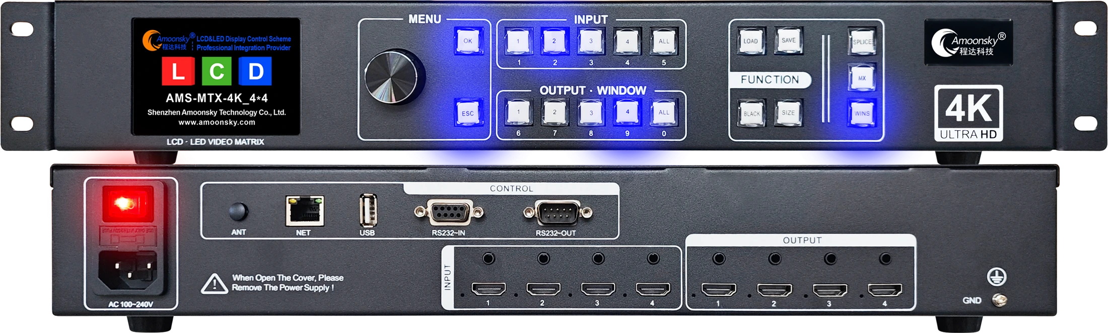 AMS-MT4K_4x4 Matching Front And Rear Panels