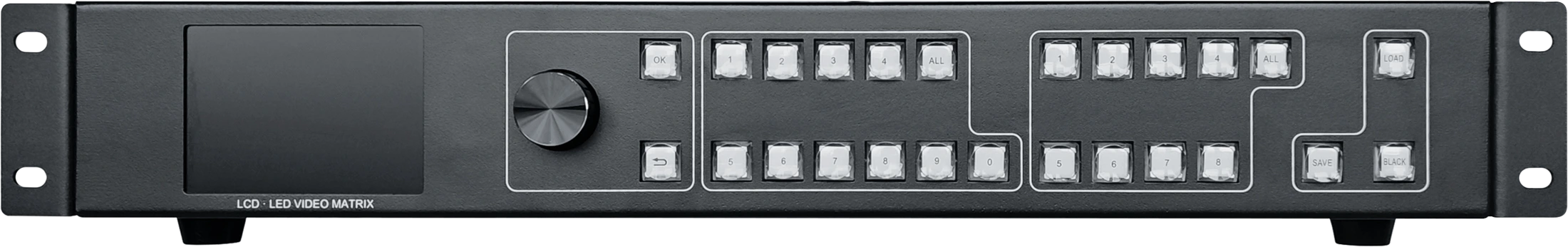 AMS-MTX_8x8 Front Panel