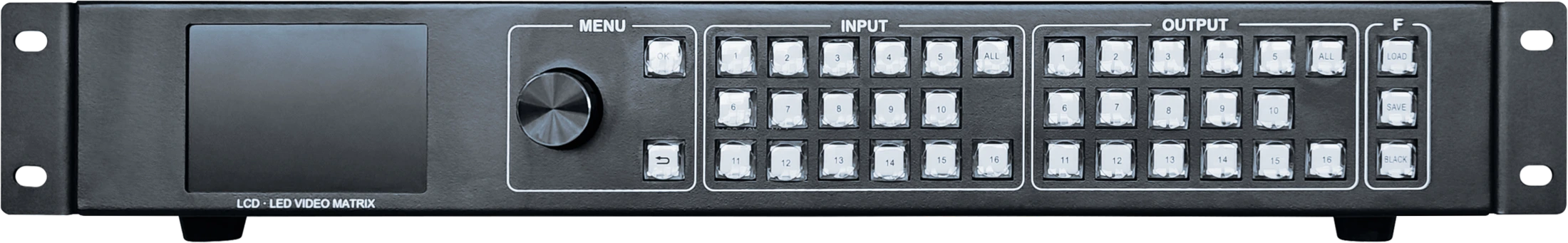 AMS-MTX_16x16 Front Panel
