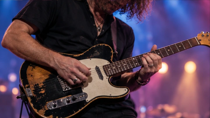 Guitarist camera