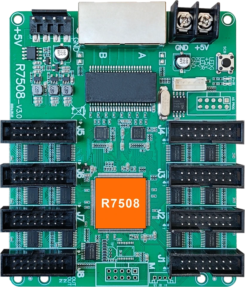 R7508 receiving card