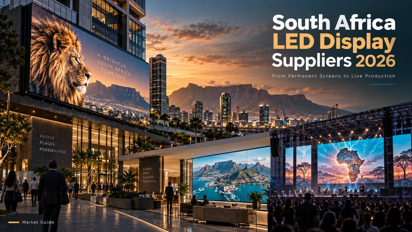 South Africa’s LED Display Supply Market From Permanent Screens to Live Production