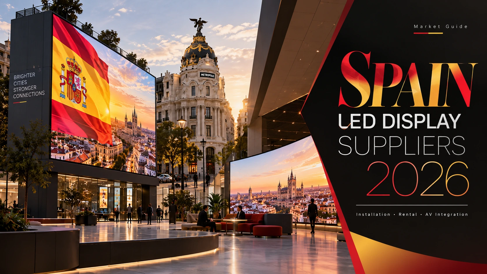 Spain’s LED Display Market From Local Manufacturing to Nationwide Event Rental