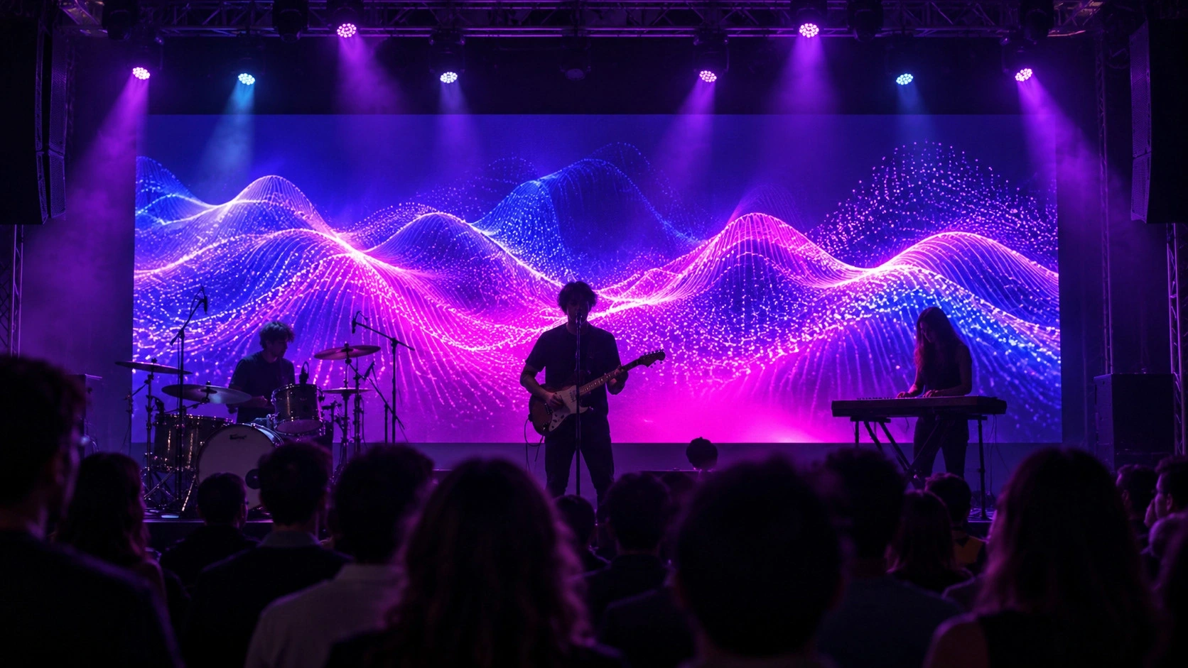 Small Events & Stages With Integrated LED Display
