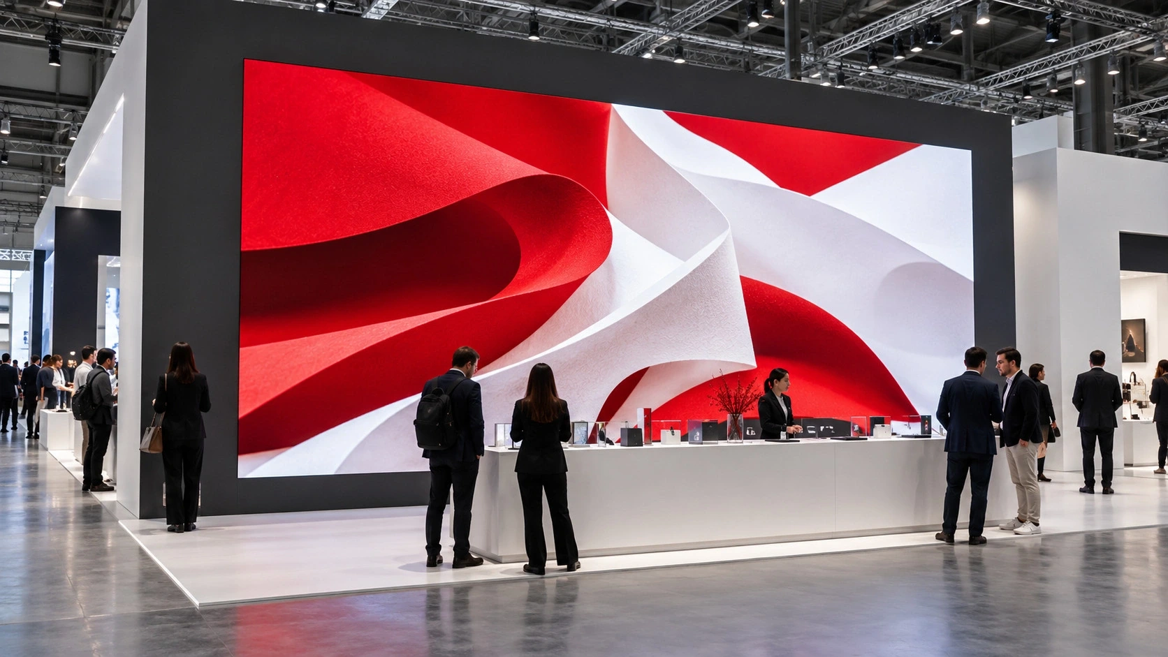 Exhibitions & Showrooms With Integrated LED Display