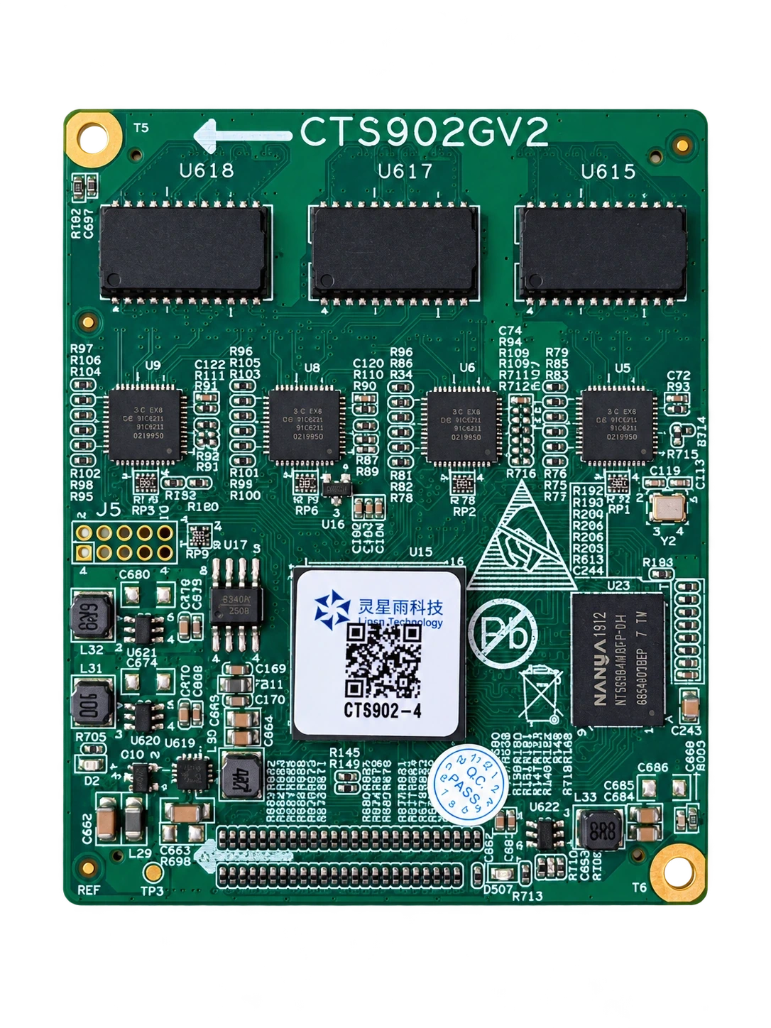 Linsn Core Board Processed From The User-Provided Photograph