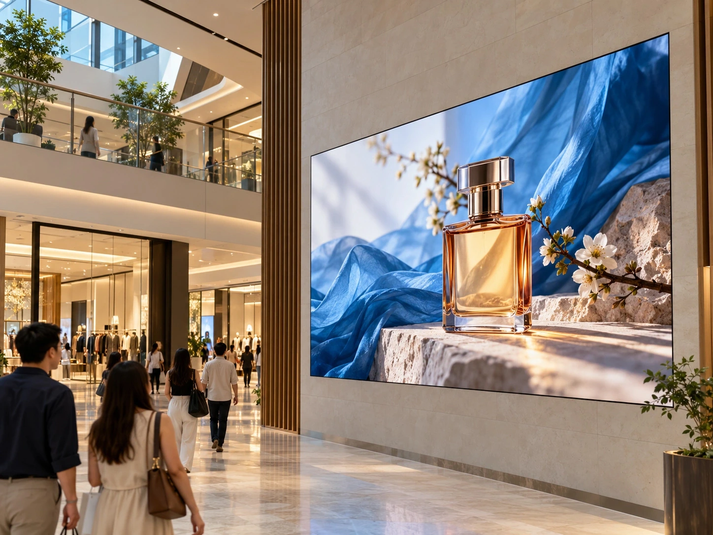 Shopping Center LED Advertising Display