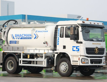 SHACMAN L3000 Sewage Suction Truck Costa Rica
