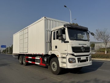 SHACMAN H3000 6×4 Box Cargo Truck — Cost-Effective & Reliable, Tough & Easy-to-Service, Providing Stable Transport for Packaged Goods & Medium-Distance Distribution