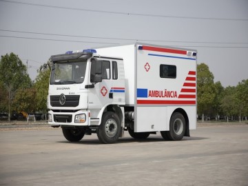 SHACMAN L3000 Ambulance Truck 4X2 for Mozambique Healthcare