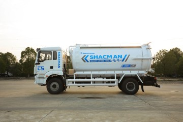 SHACMAN L3000 Sewage Suction Truck 4X2 Gabon Sanitation