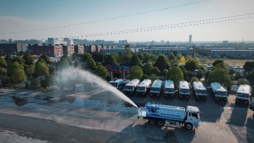SHACMAN H3000 Sprinkler Truck Algeria Municipal