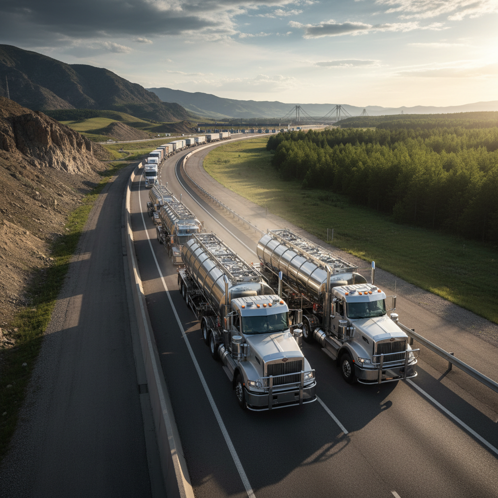 Tanker Lorries For Long-Haul Cross-Border Logistics Fleet Operations