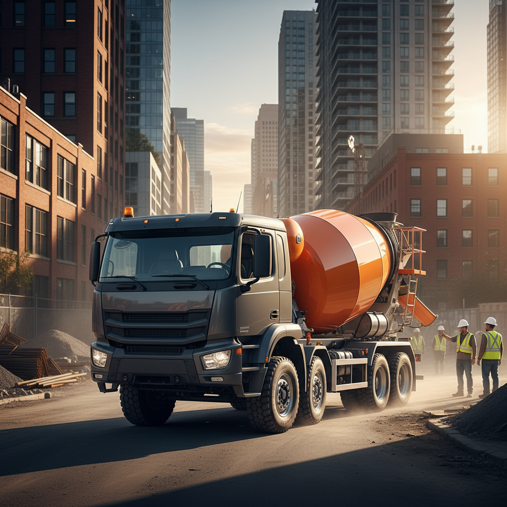 Carrying Truck For Urban Infrastructure And Commercial Ready-Mix Concrete Suppliers