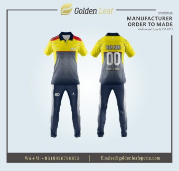 Custom High Quality Lightweight Sublimation Unisex Athletic Cricket Uniforms