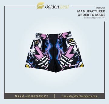 Customized sublimation wrestling fight shorts