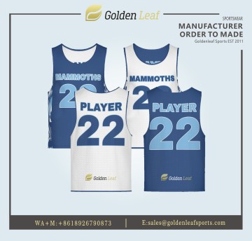 Custom High Quality Reversible Lacrosse Jersey Pinnies