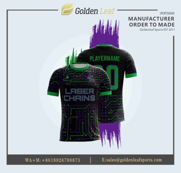 Factory Made Wholesale Sports T-Shirt Custom Team Uniform Running Jersey