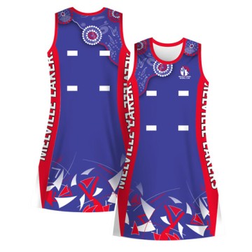 Women’s Personalized Netball Training Bodysuit