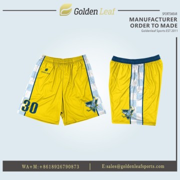 Custom Lacrosse Shorts With Sublimation Printing