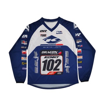 Long Sleeve Racing Jersey Design for Motorcycle