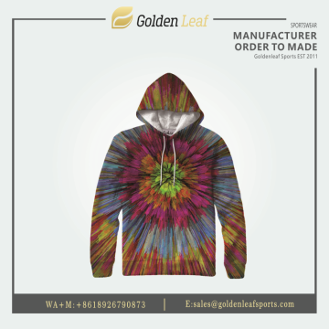 Custom Sublimation Polyester Lightweight Breathable Hoodie for Sports and Casual Wear