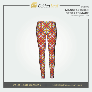 Custom Women Gym Sports Fitness Leggings  High Waist Yoga Pants