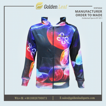 Women’s Art Tulip Print Zip-Up Hoodie | Streetwear & Loungewear