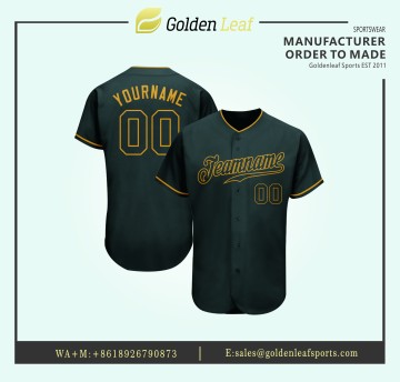 Premium sublimation baseball jersey