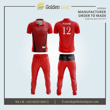 Personalized Sublimation Unisex Cricket Uniforms