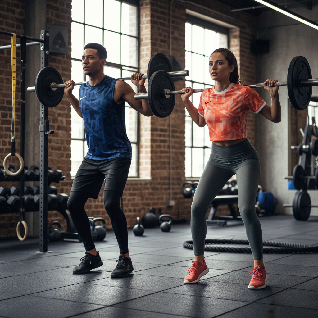 Gimnasioko entrenamenduetarako futbol kamisetak