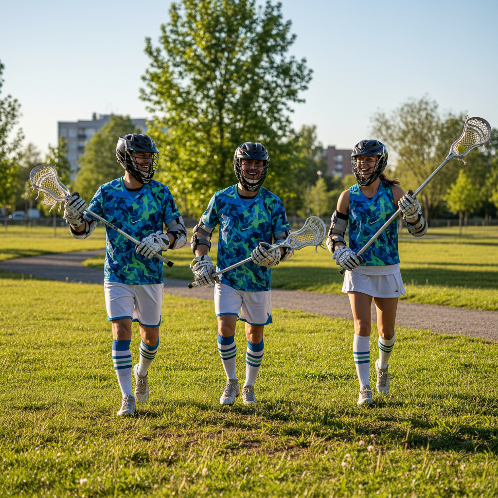 Kanpoko Aisialdirako Lacrosse Uniformeak