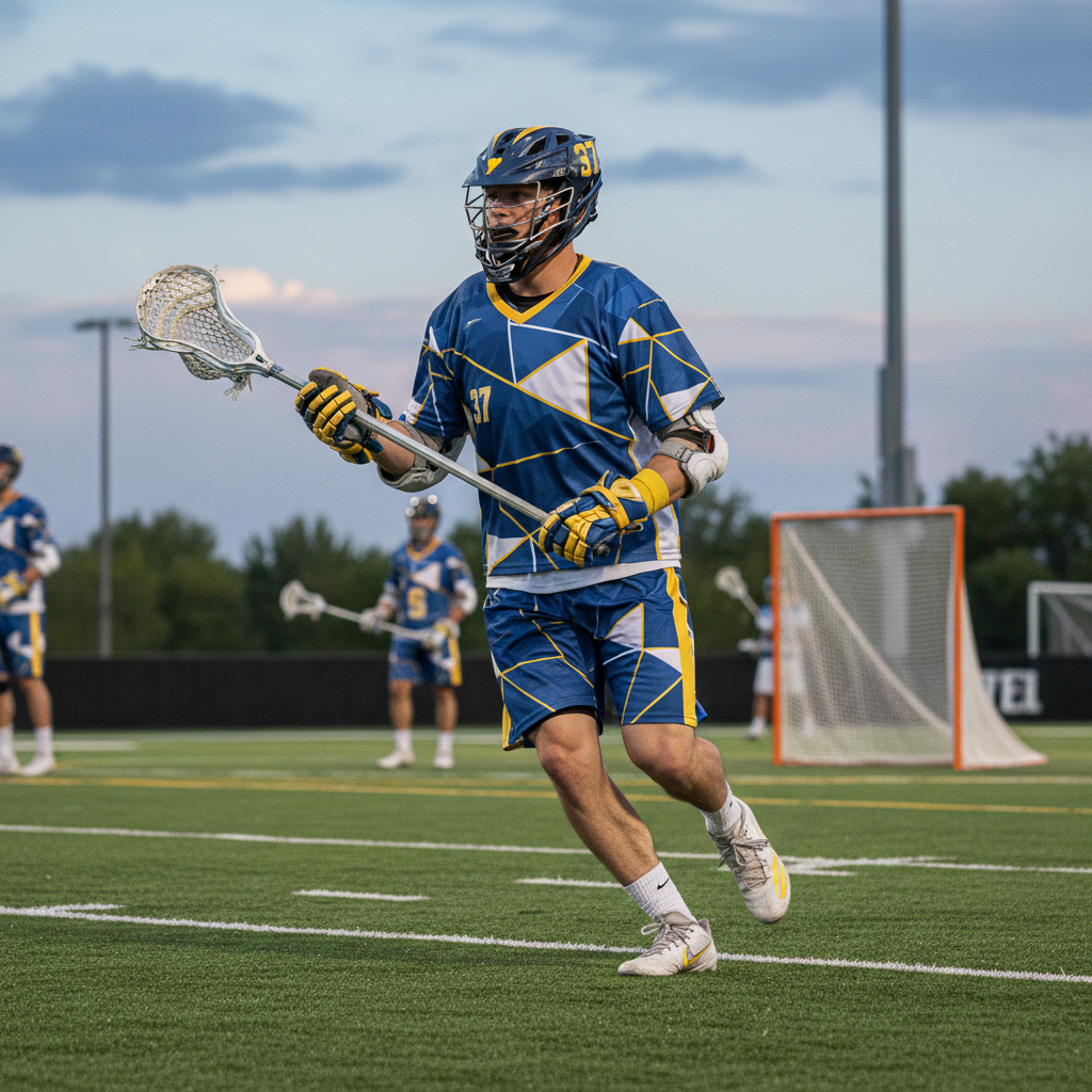 Klub partidetarako lacrosse kirol arropa