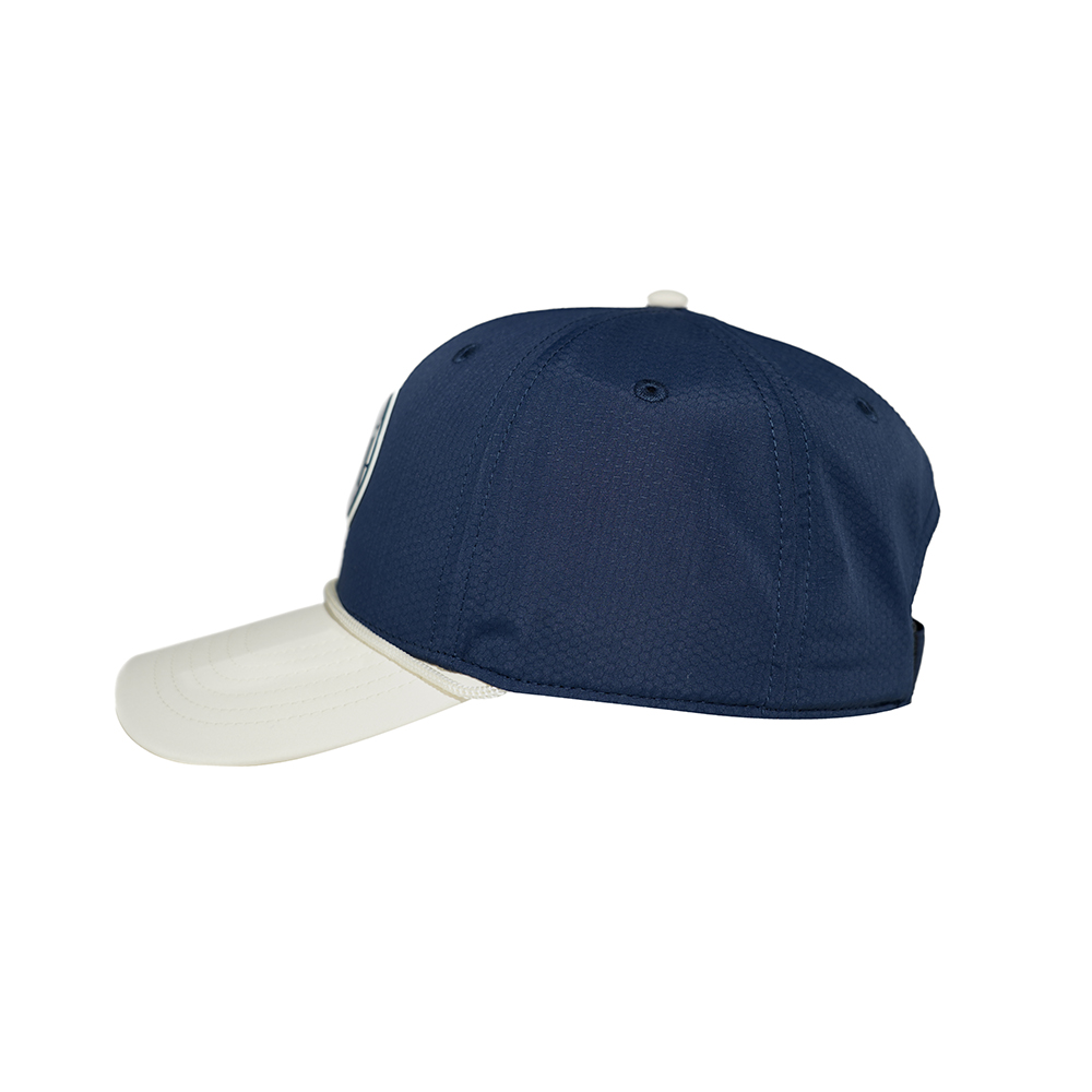 CAPGLOBAL Chemically Recycled Fabric Badge Baseball Cap (1).jpg