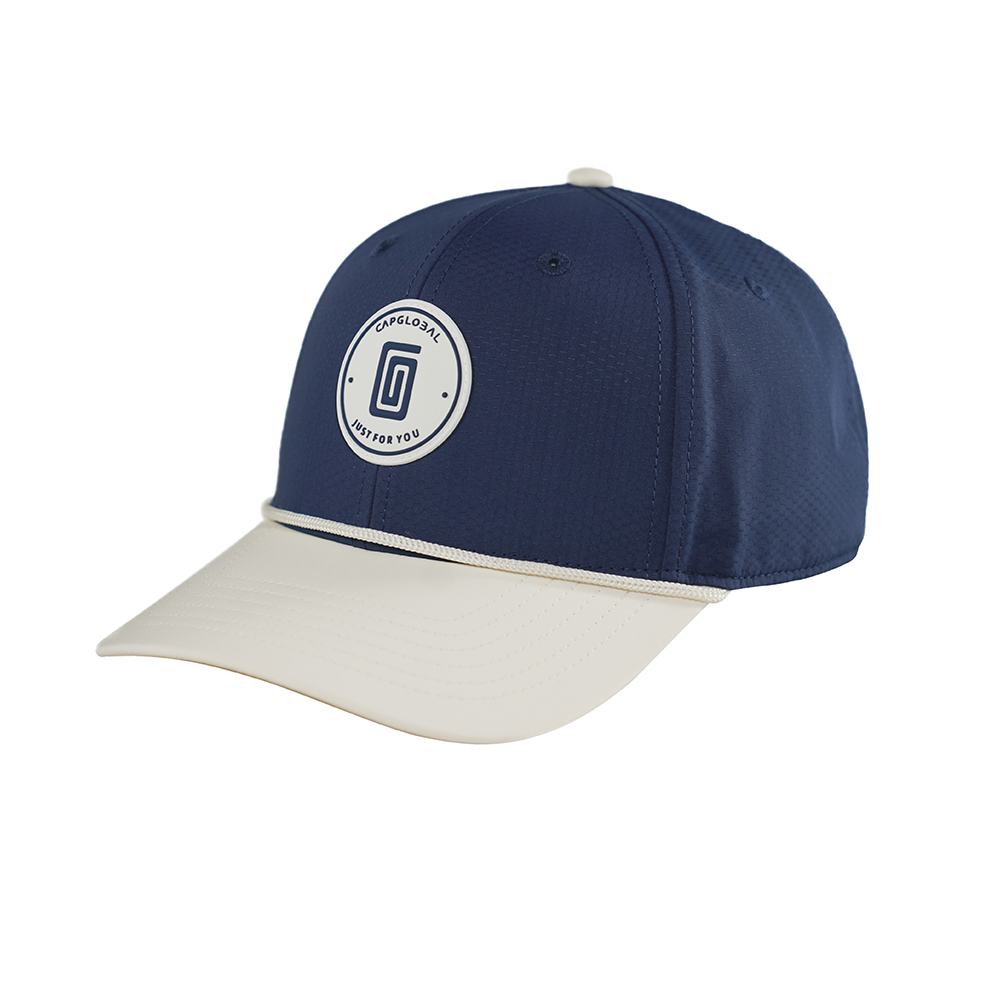 CAPGLOBAL Chemically Recycled Fabric Badge Baseball Cap