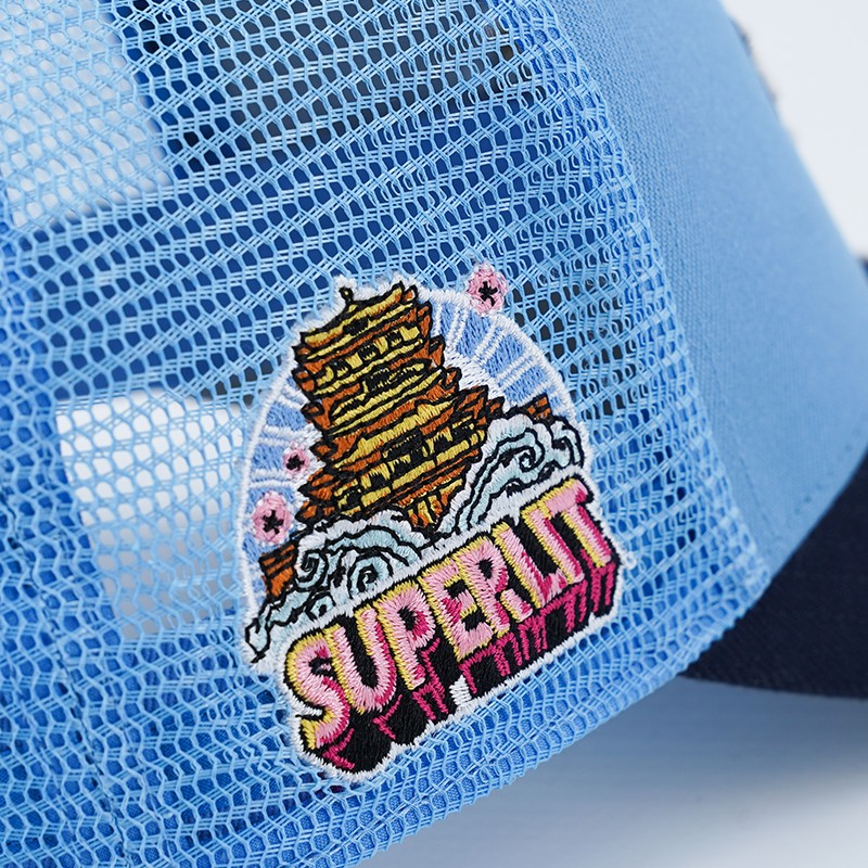 SJLAB · CITY Jinan Series Chaoran Pavilion SUPER LIT Themed High-Crown Mesh Cap (9).jpg