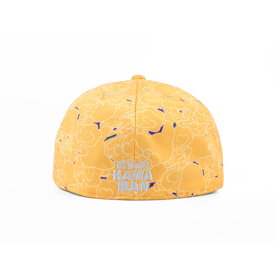 SJLAB × DS’DIARY Collaborative Series HOOPS Full-Closure Flat Visor Trendy Baseball Cap (4).jpg