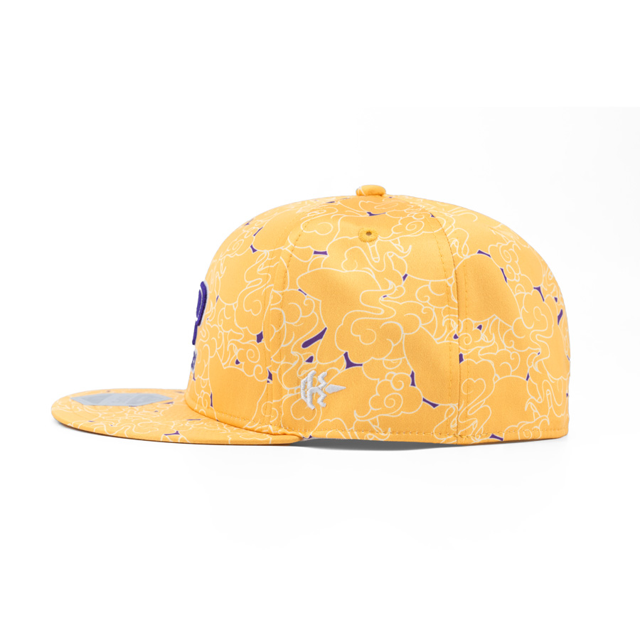 SJLAB × DS’DIARY Collaborative Series HOOPS Full-Closure Flat Visor Trendy Baseball Cap (7).jpg