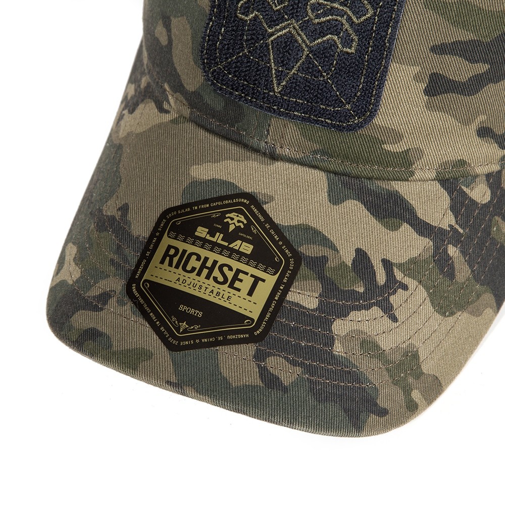 Бейсболка SJLAB RICHSET Streamlined Camo Velcro Sports Baseball Cap (10).jpg