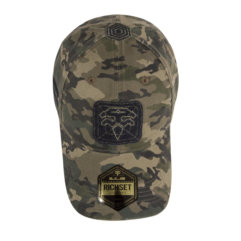 Бейсболка SJLAB RICHSET Streamlined Camo Velcro Sports Baseball Cap (4).jpg