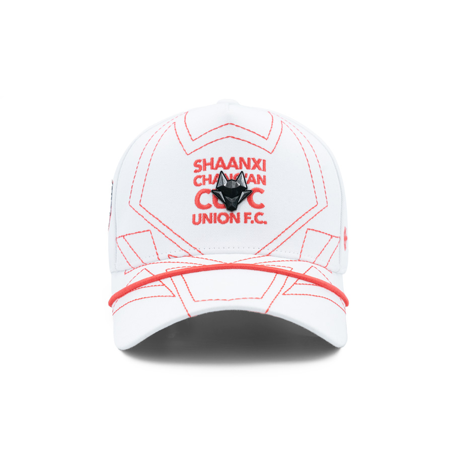 SJLAB × Shaanxi United MANDARIN High-Crown Heavy-Duty Baseball Cap (2).jpg
