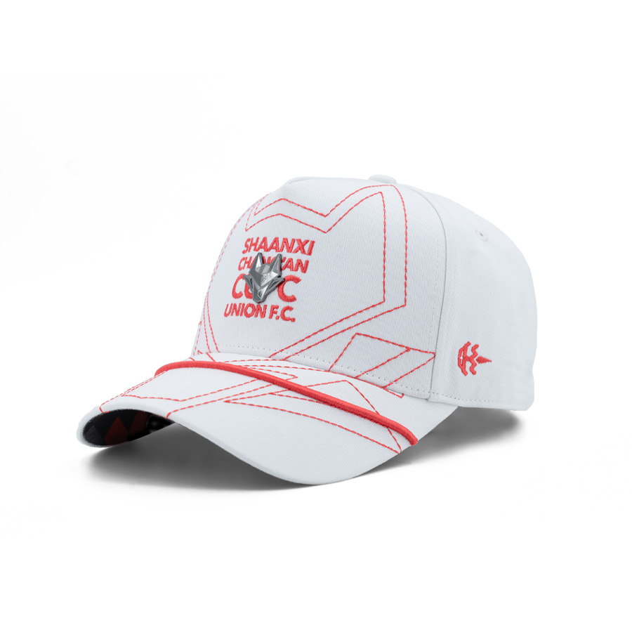 SJLAB × Shaanxi United MANDARIN High-Crown Heavy-Duty Baseball Cap (5).jpg