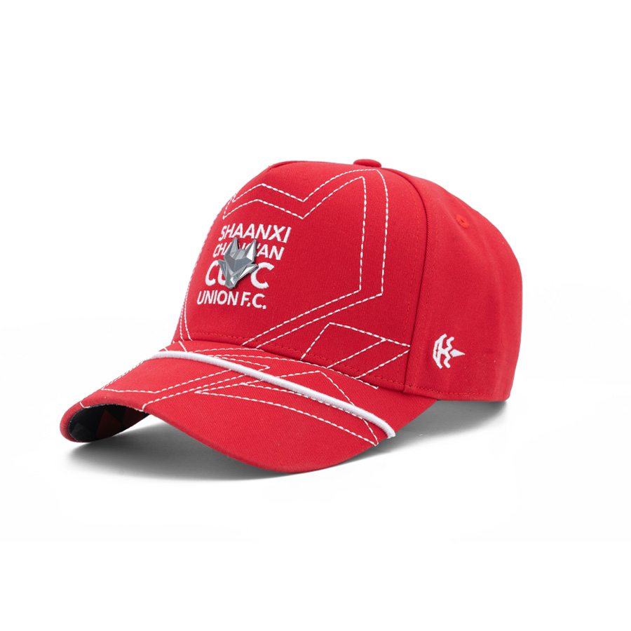 SJLAB × Shaanxi United MANDARIN High-Crown Heavy-Duty Baseball Cap (6).jpg